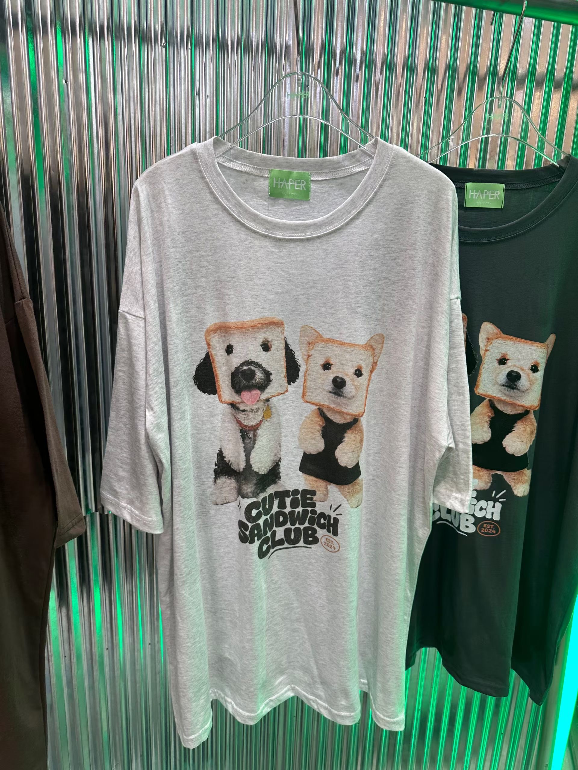 HAPER/COME OPEN韓國直郵實拍女裝新品26夏季時尚推薦T恤HAPER/COME OPENT恤圖色2