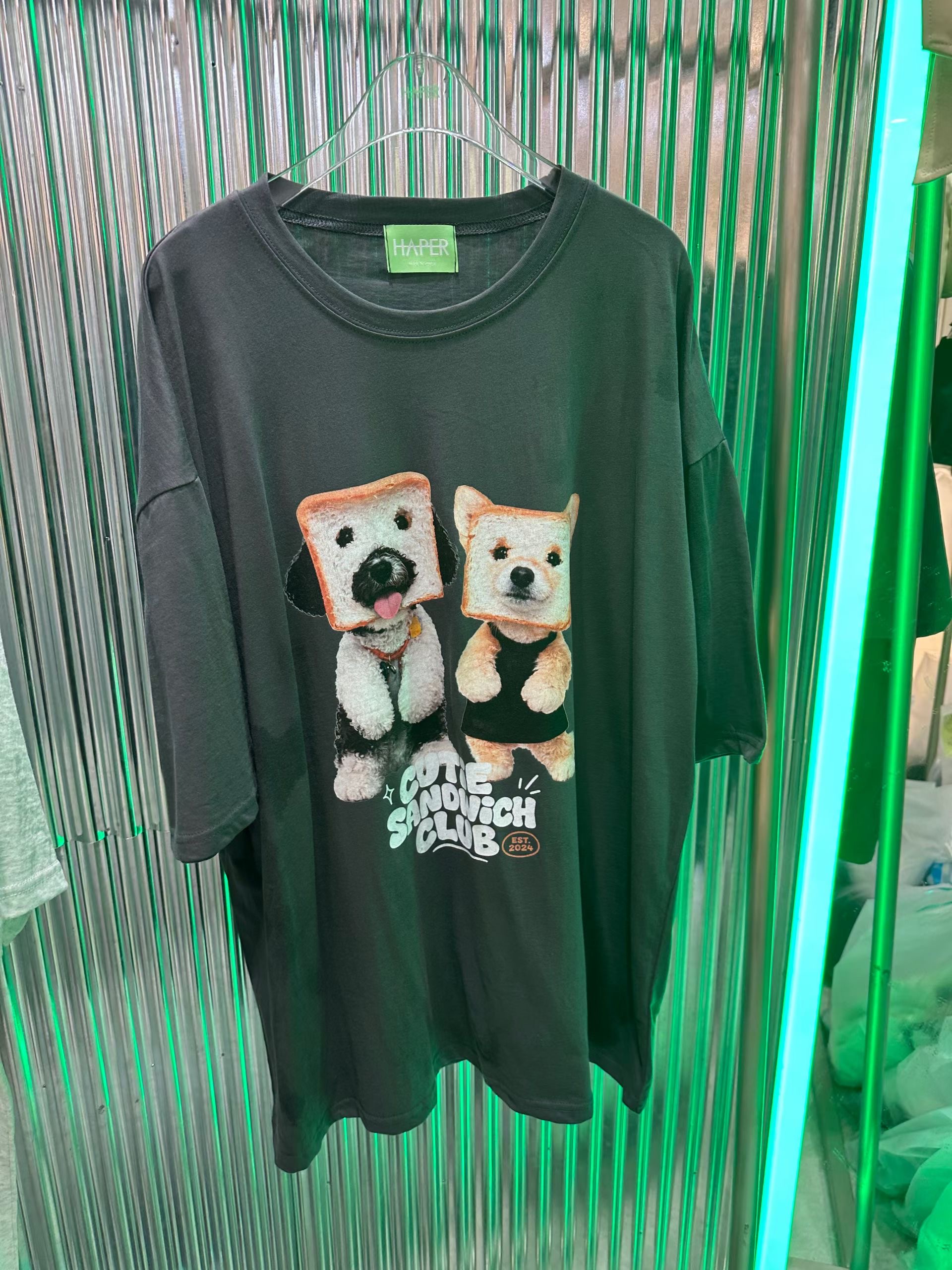 HAPER/COME OPEN韓國直郵實拍女裝新品26夏季時尚推薦T恤HAPER/COME OPENT恤圖色3