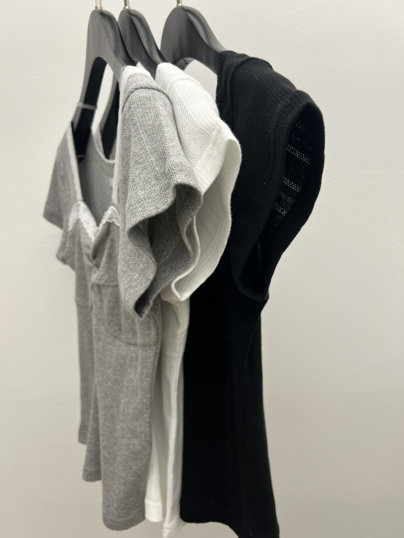 BLACK PIG/BERTO東大門實拍韓國女士新品26夏季熱賣T恤BLACK PIG/BERTOT恤