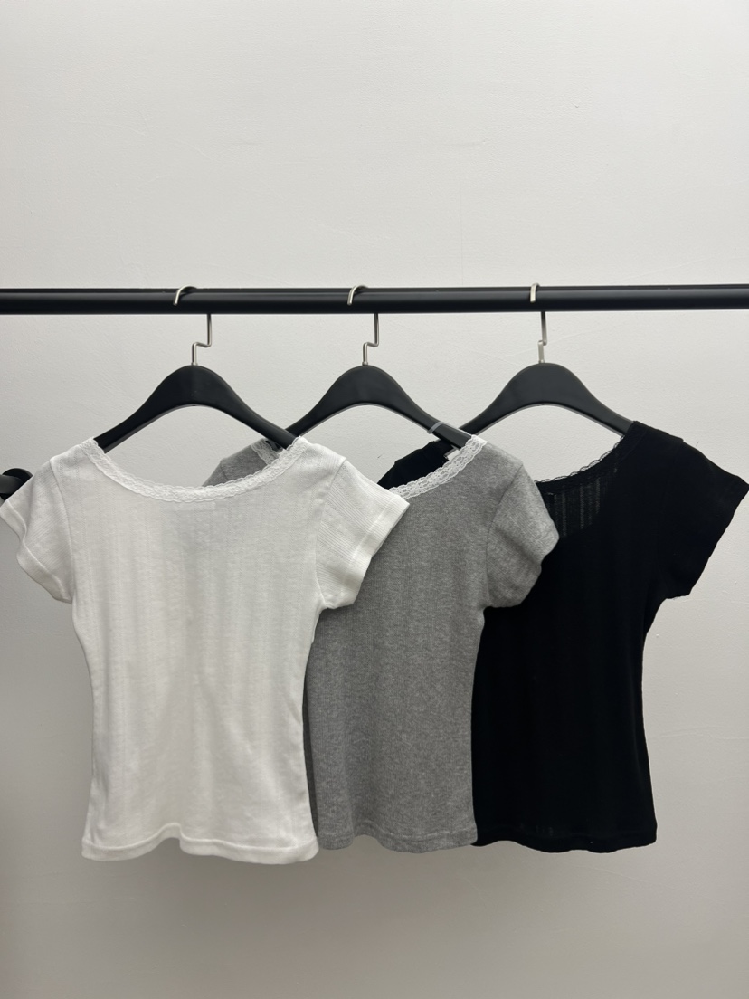 BLACK PIG/BERTO東大門實拍韓國女士新品26夏季熱賣T恤BLACK PIG/BERTOT恤