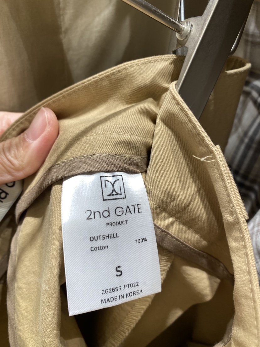 2ND GATE韓國直郵女士新品休閑26夏季推薦時尚人氣熱賣短褲2ND GATE短褲