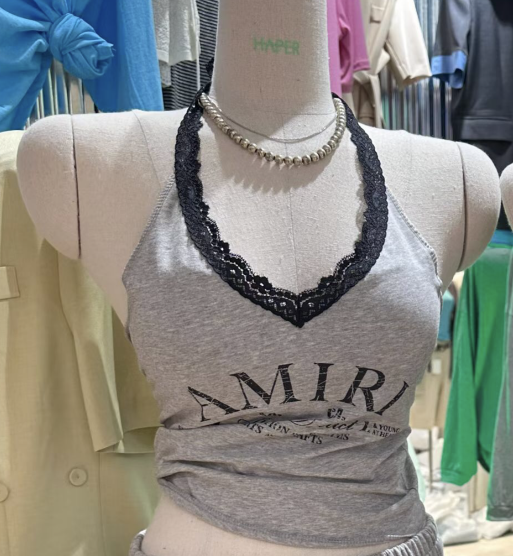 HAPER/COME OPEN韓國直郵實拍女裝新品休閑吊帶背心不含配飾HAPER/COME OPEN吊帶/背心圖色1