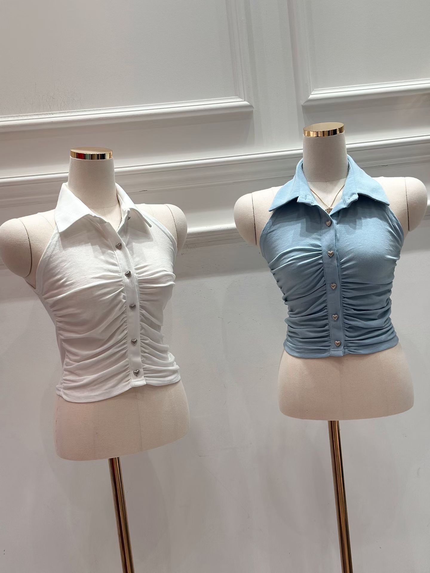 HEE SHOP東大門實拍韓國女士新款休閑熱賣人氣26夏季吊帶背心HEE SHOP吊帶/背心