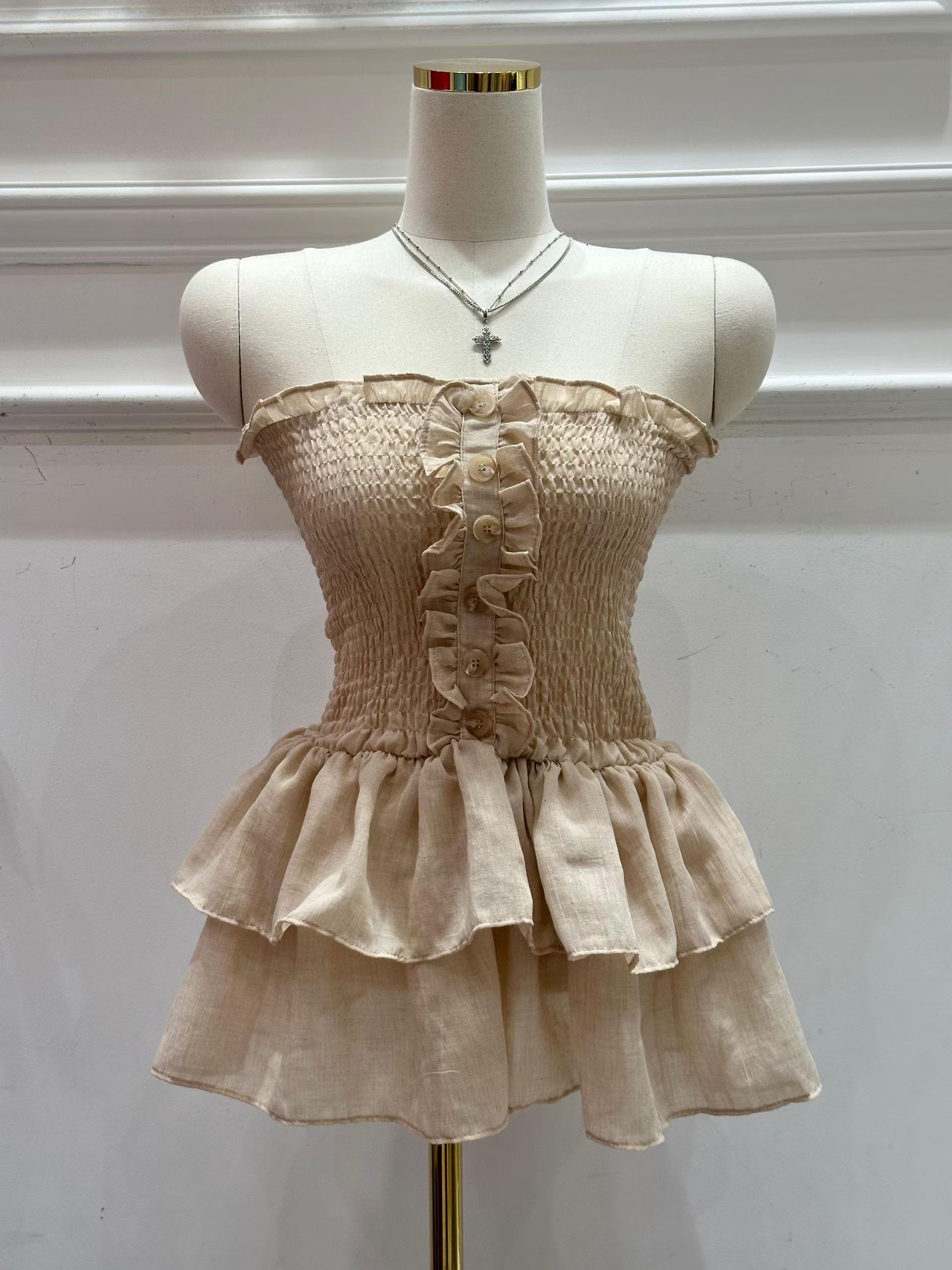 HEE SHOP韓國直郵女裝新款人氣休閑熱賣26夏季襯衫蕾絲衫HEE SHOP襯衫/蕾絲衫圖色3