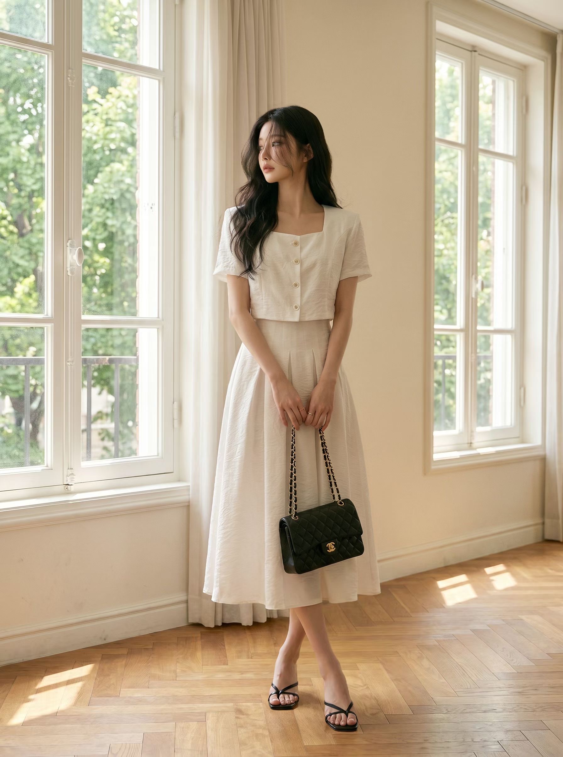 HEE SHOP韓國直郵女裝新品時尚熱賣休閑推薦人氣26夏季套裝HEE SHOP套裝