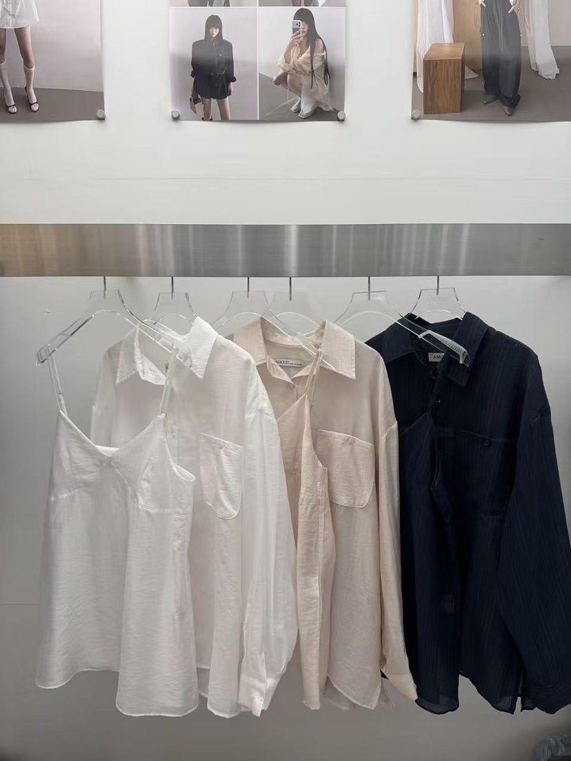 AMOOD韓國代購女士新款人氣時尚休閑26夏季熱賣吊帶背心無袖AMOOD吊帶/背心