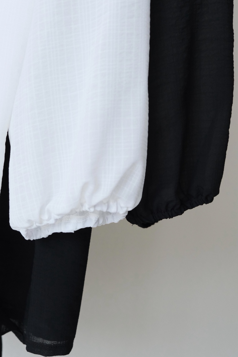 SORBET/FLAT WHITE韓國直郵女裝新品休閑襯衫蕾絲衫荷葉邊SORBET/FLAT WHITE襯衫/蕾絲衫