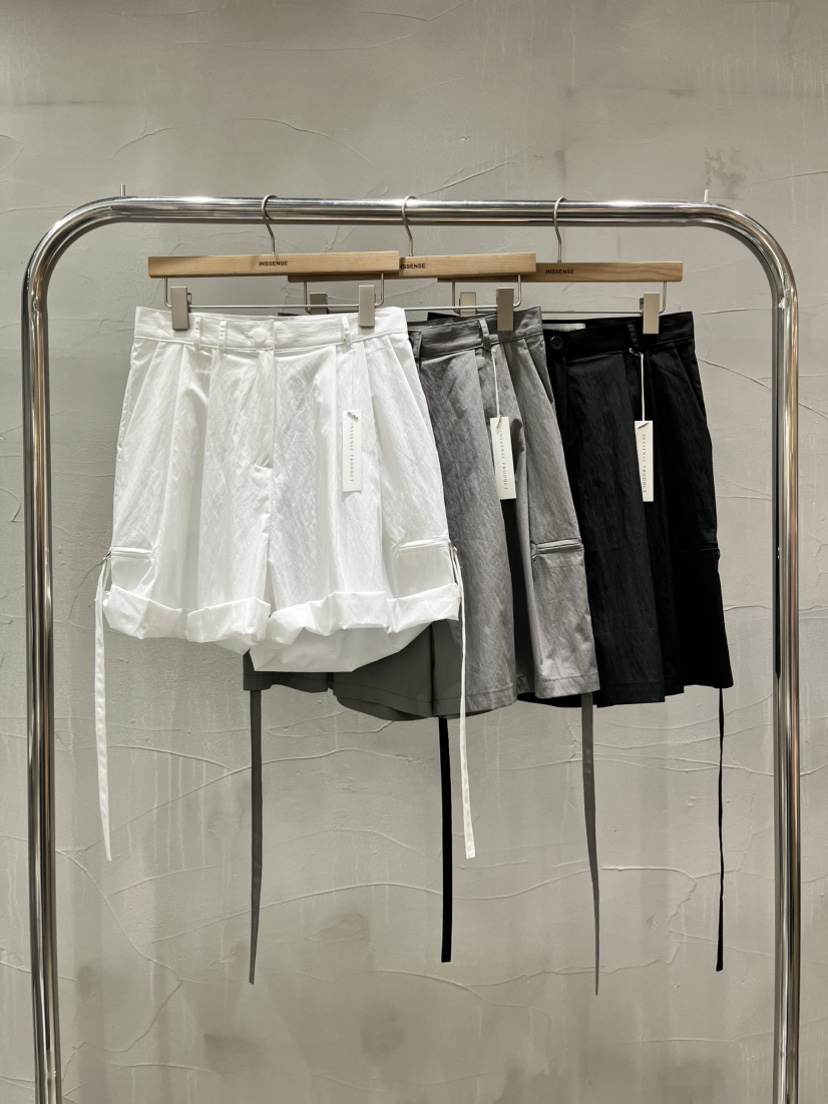 INSSENSE-A韓國直郵女裝新品熱賣時尚休閑26夏季短褲尼龍INSSENSE-A短褲