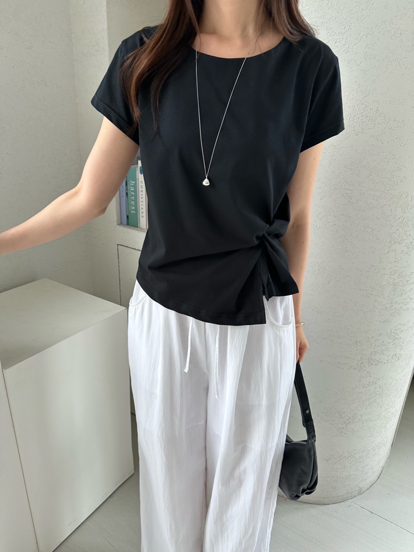 2ND GATE韓國直郵女裝新款人氣熱賣時尚26夏季休閑推薦T恤2ND GATET恤