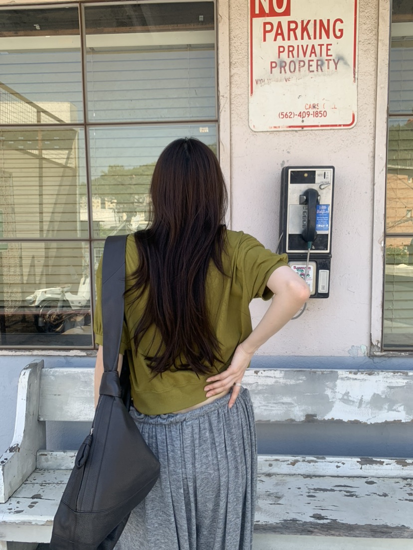 LE AVE韓國直郵女裝新款推薦熱賣休閑人氣時尚26夏季T恤LE AVET恤