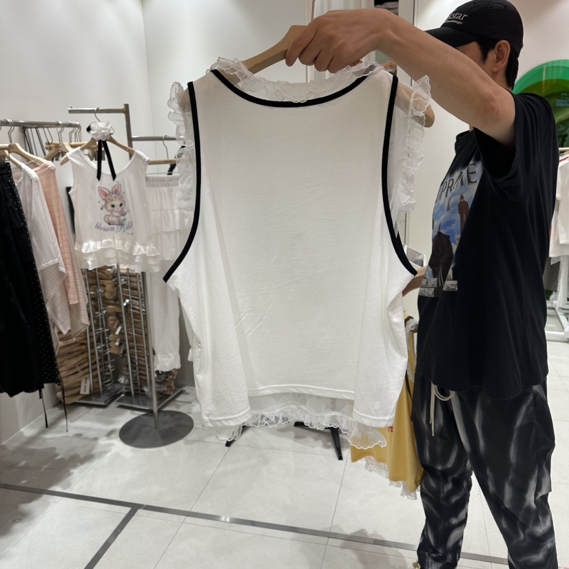 MINI UNNI韓國東大門代購女士新款時尚26夏季熱賣吊帶背心MINI UNNI吊帶/背心