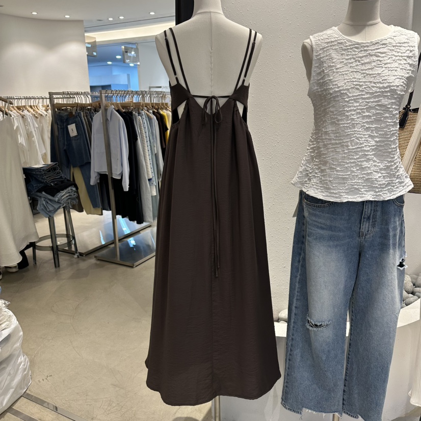 ACKER韓國直郵實拍女裝新款26夏季推薦人氣休閑熱賣連衣裙ACKER連衣裙