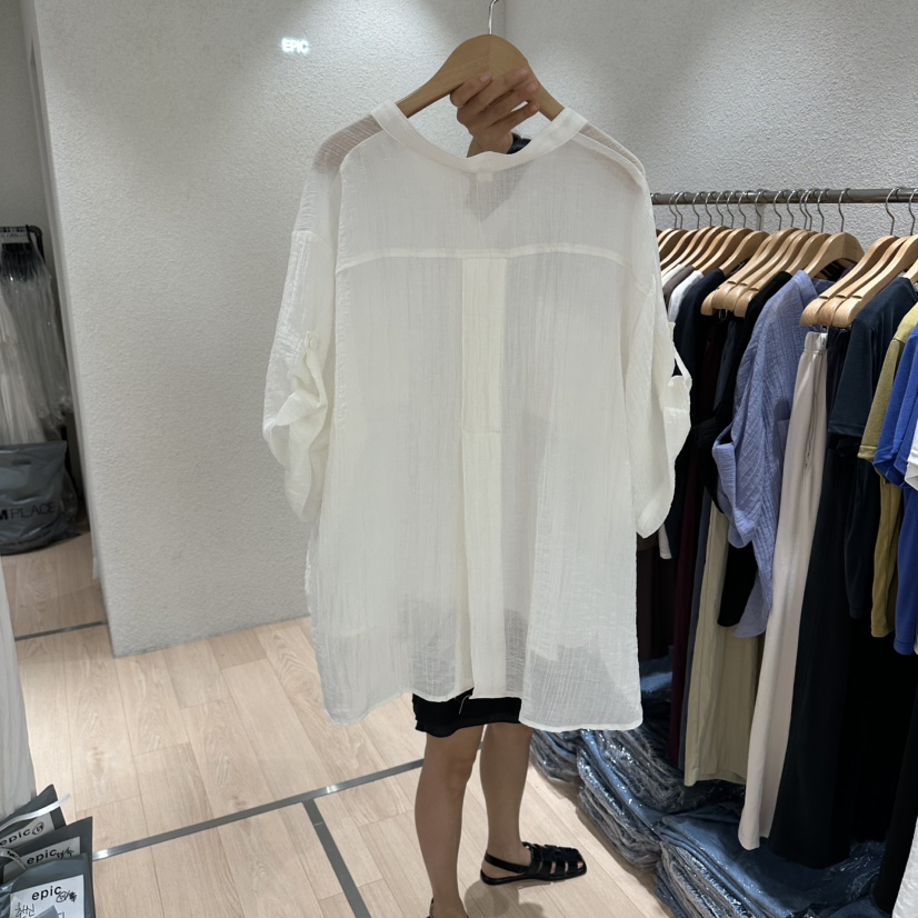 EPIC-S韓國直郵實拍女裝新品人氣時尚26夏季熱賣襯衫蕾絲衫EPIC-S襯衫/蕾絲衫