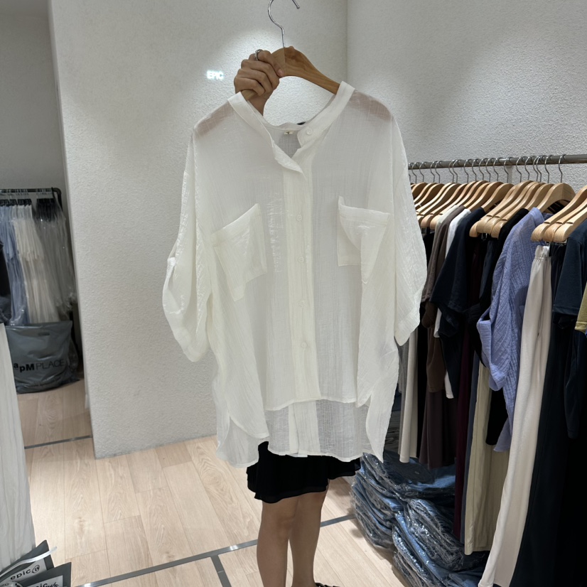 EPIC-S韓國直郵實拍女裝新品人氣時尚26夏季熱賣襯衫蕾絲衫EPIC-S襯衫/蕾絲衫圖色1