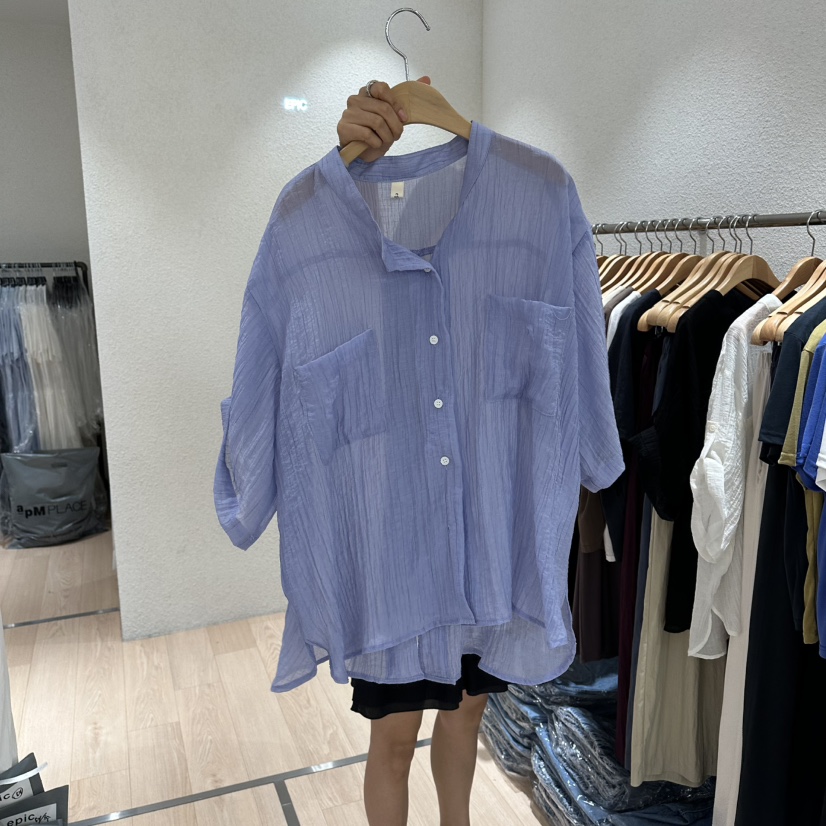 EPIC-S韓國直郵實拍女裝新品人氣時尚26夏季熱賣襯衫蕾絲衫EPIC-S襯衫/蕾絲衫圖色2