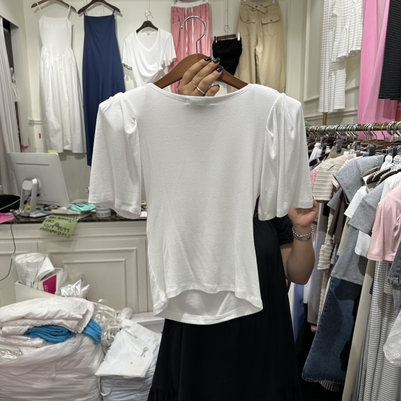 J.RITZY韓國代購女士新品26夏季人氣時尚休閑熱賣推薦T恤J.RITZYT恤