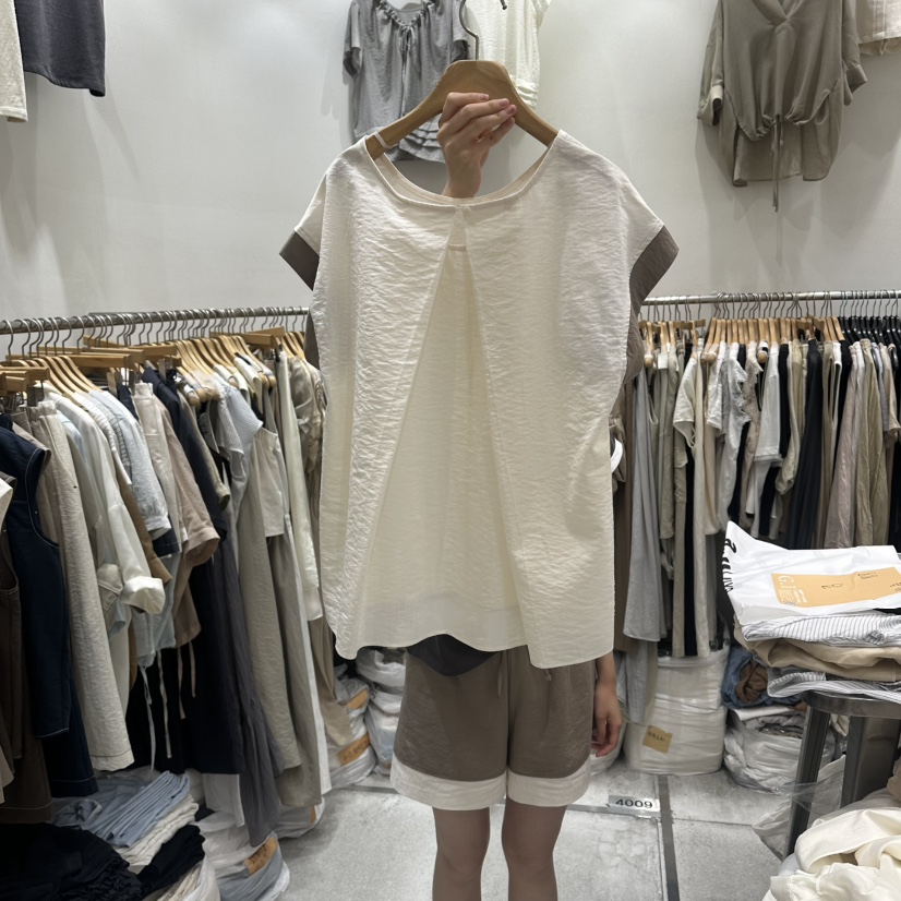 G.I-L韓國直郵女裝新品人氣26夏季推薦時尚休閑襯衫蕾絲衫G.I-L襯衫/蕾絲衫