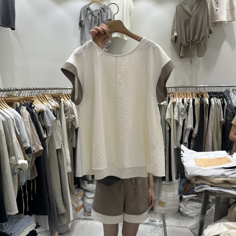 G.I-L韓國直郵女裝新品人氣26夏季推薦時尚休閑襯衫蕾絲衫G.I-L襯衫/蕾絲衫圖色1