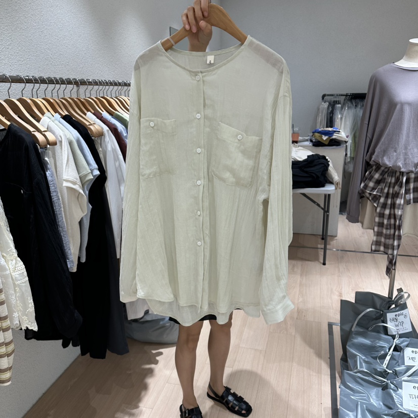 EPIC-S韓國直郵女士新品人氣時尚休閑26夏季熱賣襯衫蕾絲衫EPIC-S襯衫/蕾絲衫圖色2