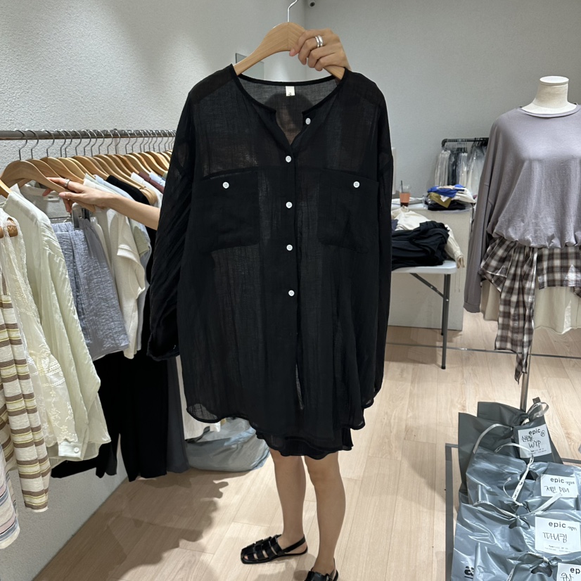EPIC-S韓國直郵女士新品人氣時尚休閑26夏季熱賣襯衫蕾絲衫EPIC-S襯衫/蕾絲衫圖色3