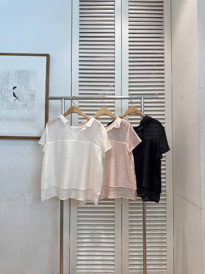 FAVE-L韓國直郵女士新品休閑人氣26夏季熱賣時尚襯衫蕾絲衫FAVE-L襯衫/蕾絲衫