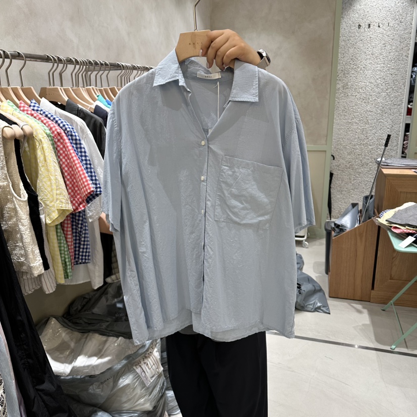 DELI JENNY韓國代購女士新品熱賣人氣時尚26夏季襯衫蕾絲衫DELI JENNY襯衫/蕾絲衫圖色2