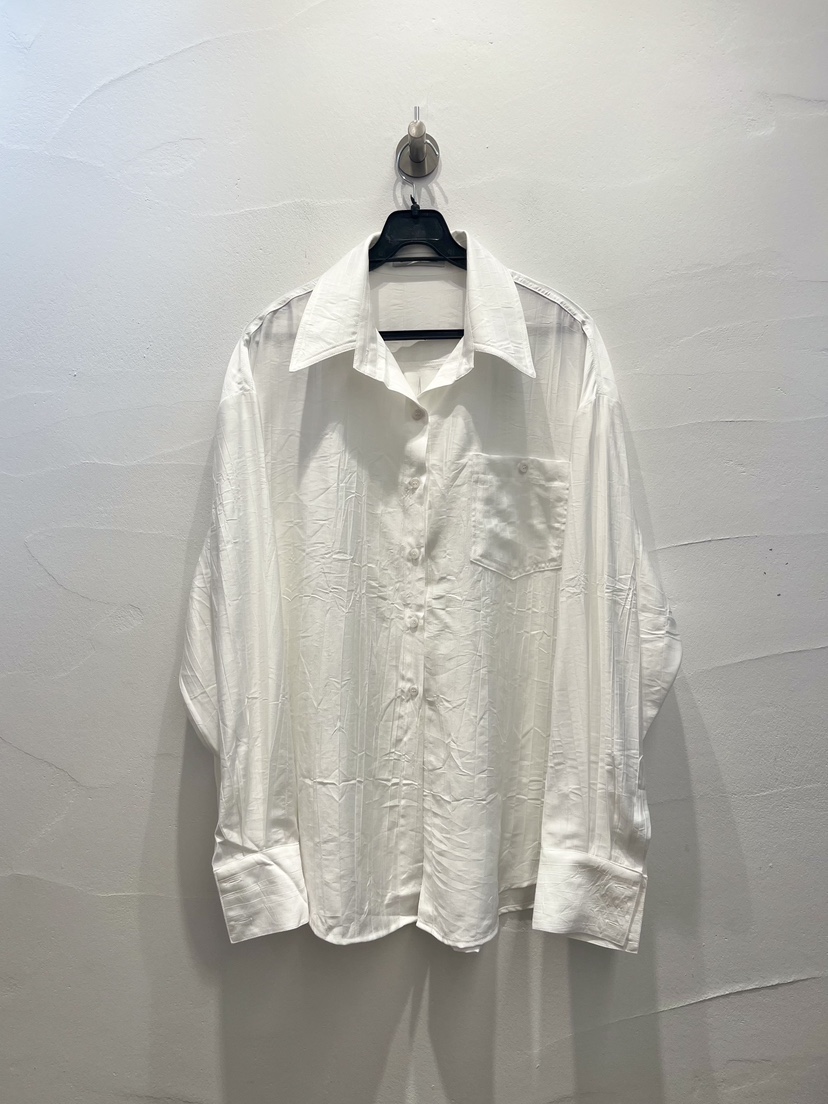 BROWN PAPER韓國東大門直郵女士新品休閑襯衫蕾絲衫褶皺BROWN PAPER襯衫/蕾絲衫圖色3