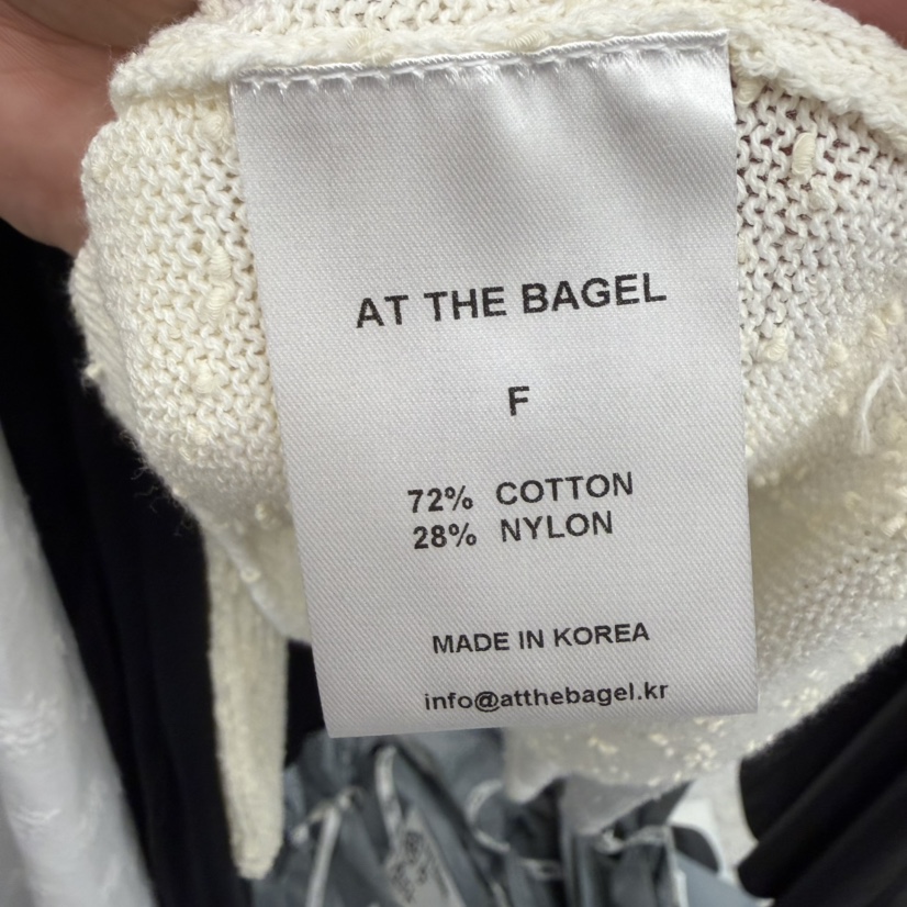 AT THE BAGEL韓國直郵女士新品推薦時尚休閑熱賣針織衫AT THE BAGEL針織衫