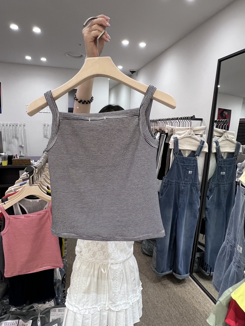 BRELLIN韓國東大門代購女裝新品時尚26夏季休閑吊帶背心無袖BRELLIN吊帶/背心