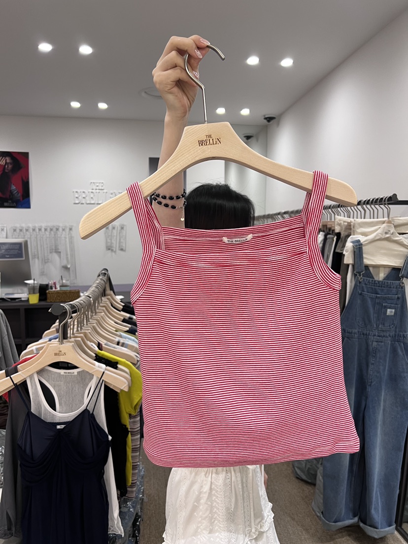 BRELLIN韓國東大門代購女裝新品時尚26夏季休閑吊帶背心無袖BRELLIN吊帶/背心圖色4