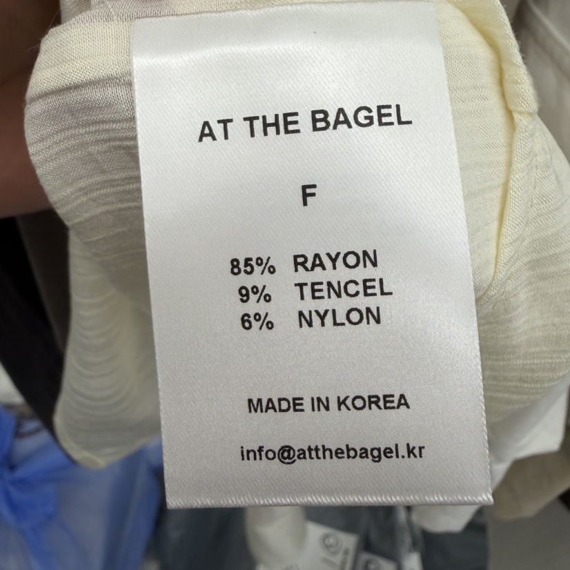 AT THE BAGEL韓國直郵實拍女裝新款人氣休閑襯衫蕾絲衫AT THE BAGEL襯衫/蕾絲衫
