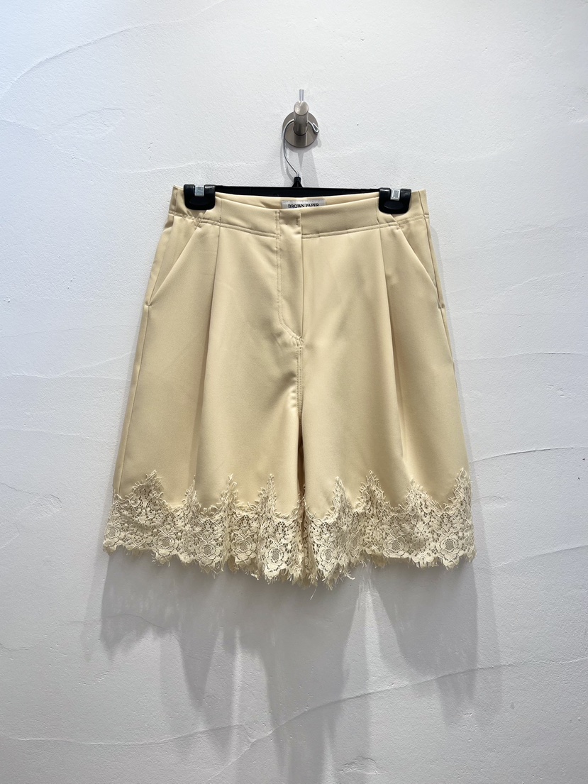 BROWN PAPER韓國直郵實拍女士新品時尚熱賣休閑人氣短褲BROWN PAPER短褲圖色4