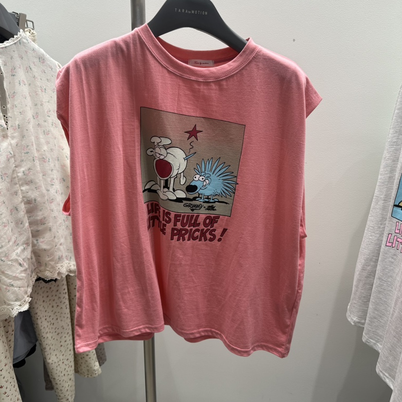 TARABY MOTION韓國直郵女士新品推薦人氣時尚熱賣吊帶背心TARABY MOTION吊帶/背心圖色1