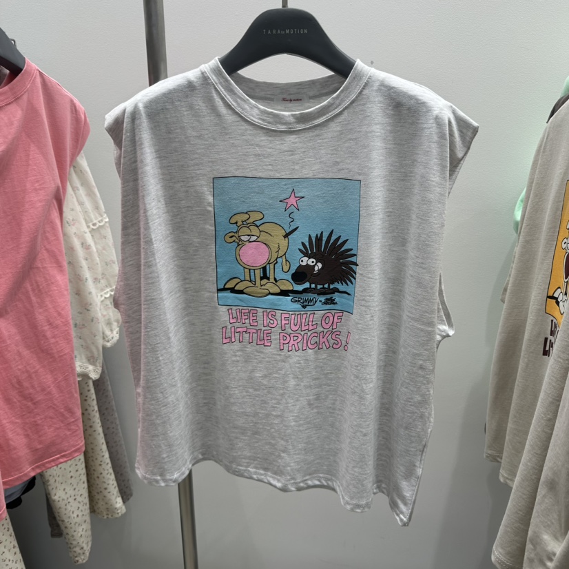 TARABY MOTION韓國直郵女士新品推薦人氣時尚熱賣吊帶背心TARABY MOTION吊帶/背心圖色3