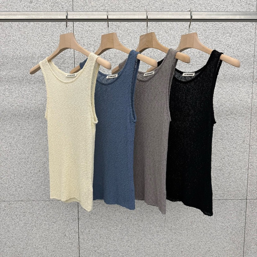 AT THE BAGEL東大門實拍韓國女裝新款人氣推薦吊帶背心AT THE BAGEL吊帶/背心