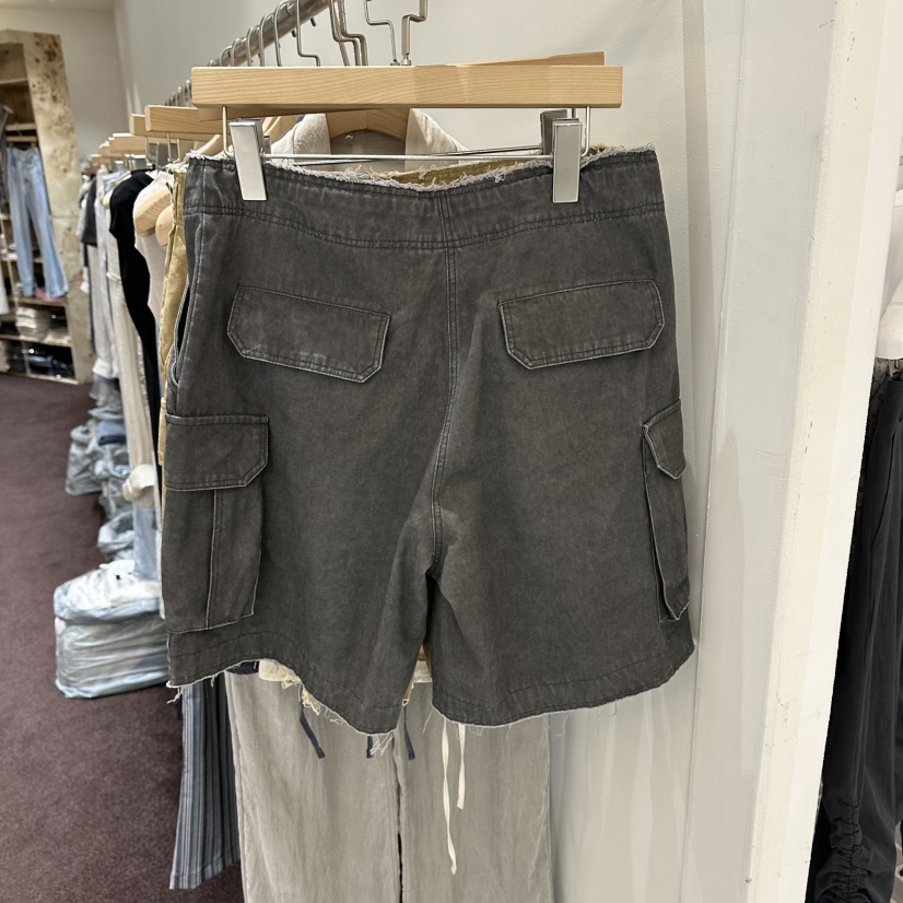 PITA/THEVERLIN韓國東大門代購女裝新品時尚休閑短褲水洗PITA/THEVERLIN短褲