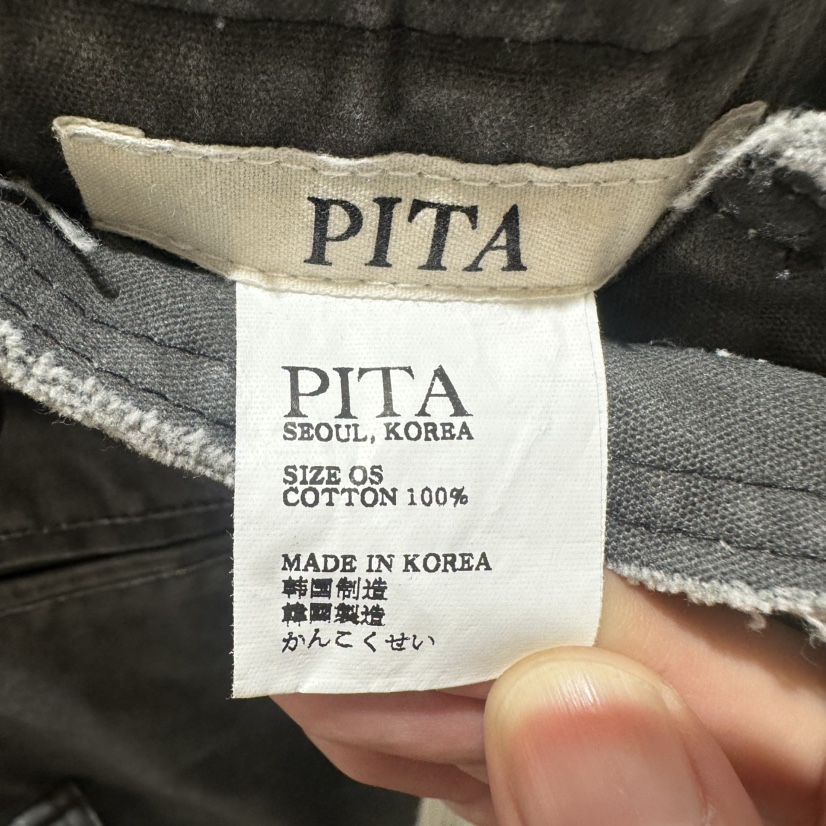 PITA/THEVERLIN韓國東大門代購女裝新品時尚休閑短褲水洗PITA/THEVERLIN短褲