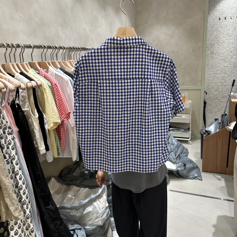 DELI JENNY韓國東大門代購女裝新品休閑人氣推薦襯衫蕾絲衫DELI JENNY襯衫/蕾絲衫