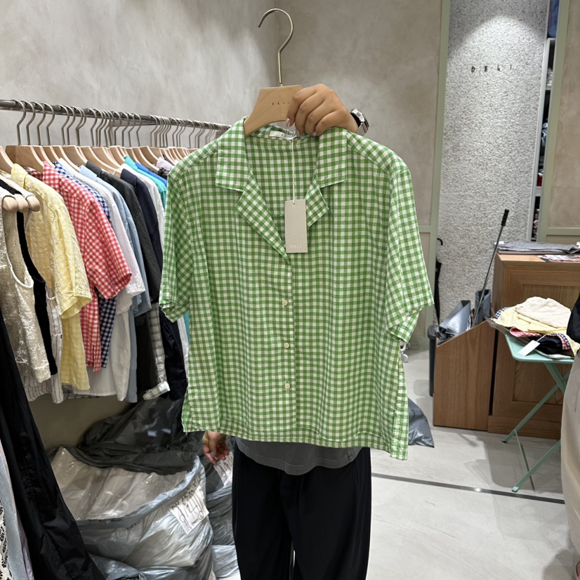 DELI JENNY韓國東大門代購女裝新品休閑人氣推薦襯衫蕾絲衫DELI JENNY襯衫/蕾絲衫圖色2