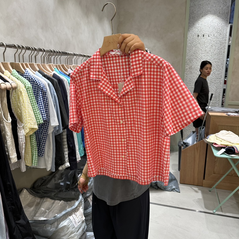 DELI JENNY韓國東大門代購女裝新品休閑人氣推薦襯衫蕾絲衫DELI JENNY襯衫/蕾絲衫圖色3