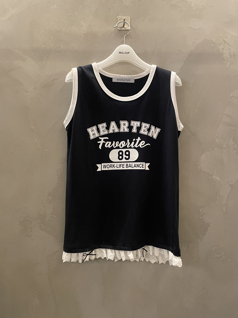 MULCUP韓國東大門直郵女士新品熱賣推薦26夏季吊帶背心無袖MULCUP吊帶/背心圖色2