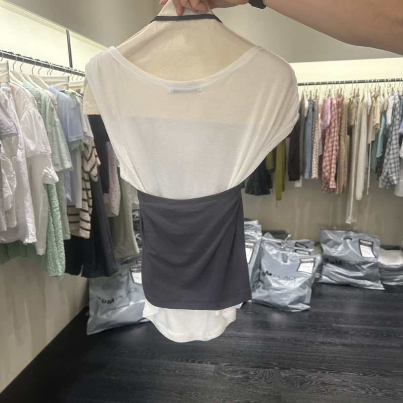 TOMGIRL韓國直郵實拍女士新品時尚人氣休閑26夏季套裝兩件套TOMGIRL套裝