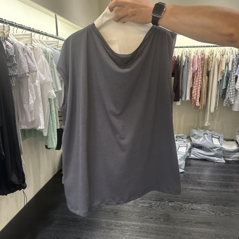 TOMGIRL韓國東大門直郵女裝新品26夏季時尚休閑熱賣吊帶背心TOMGIRL吊帶/背心