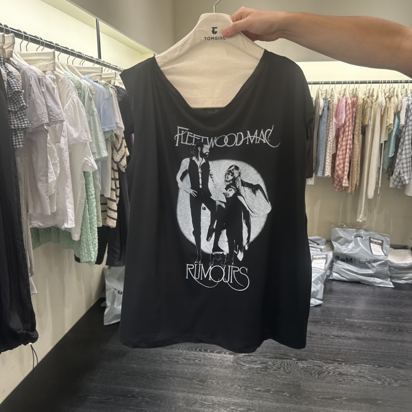 TOMGIRL韓國東大門直郵女裝新品26夏季時尚休閑熱賣吊帶背心TOMGIRL吊帶/背心圖色2黑色