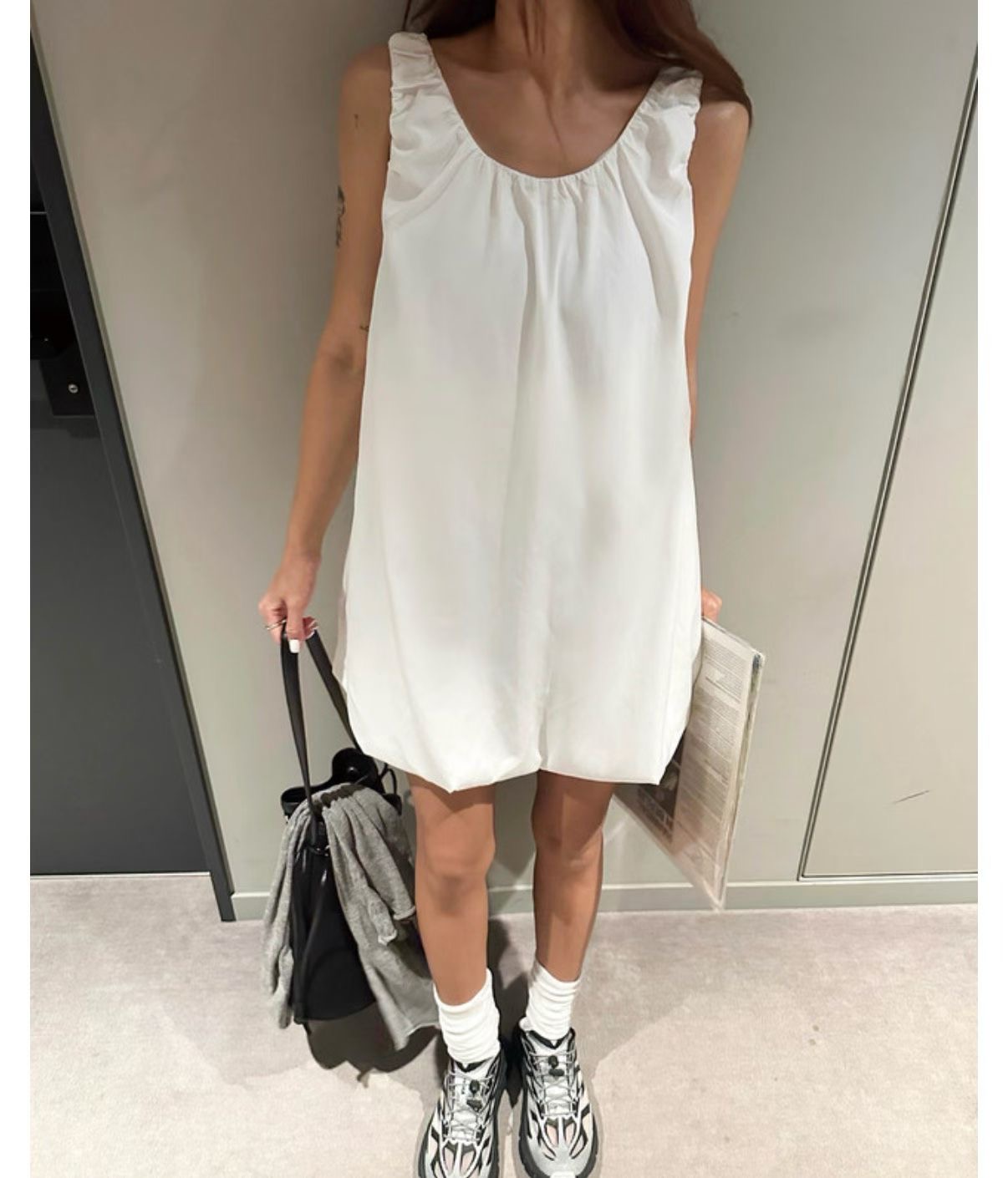 UNSANE韓國東大門代購女士新品26夏季人氣熱賣時尚連衣裙UNSANE連衣裙圖色1