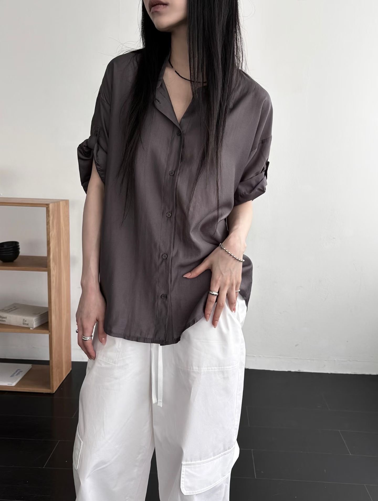 UNSANE東大門實拍韓國女裝新款推薦26夏季人氣襯衫蕾絲衫UNSANE襯衫/蕾絲衫圖色3