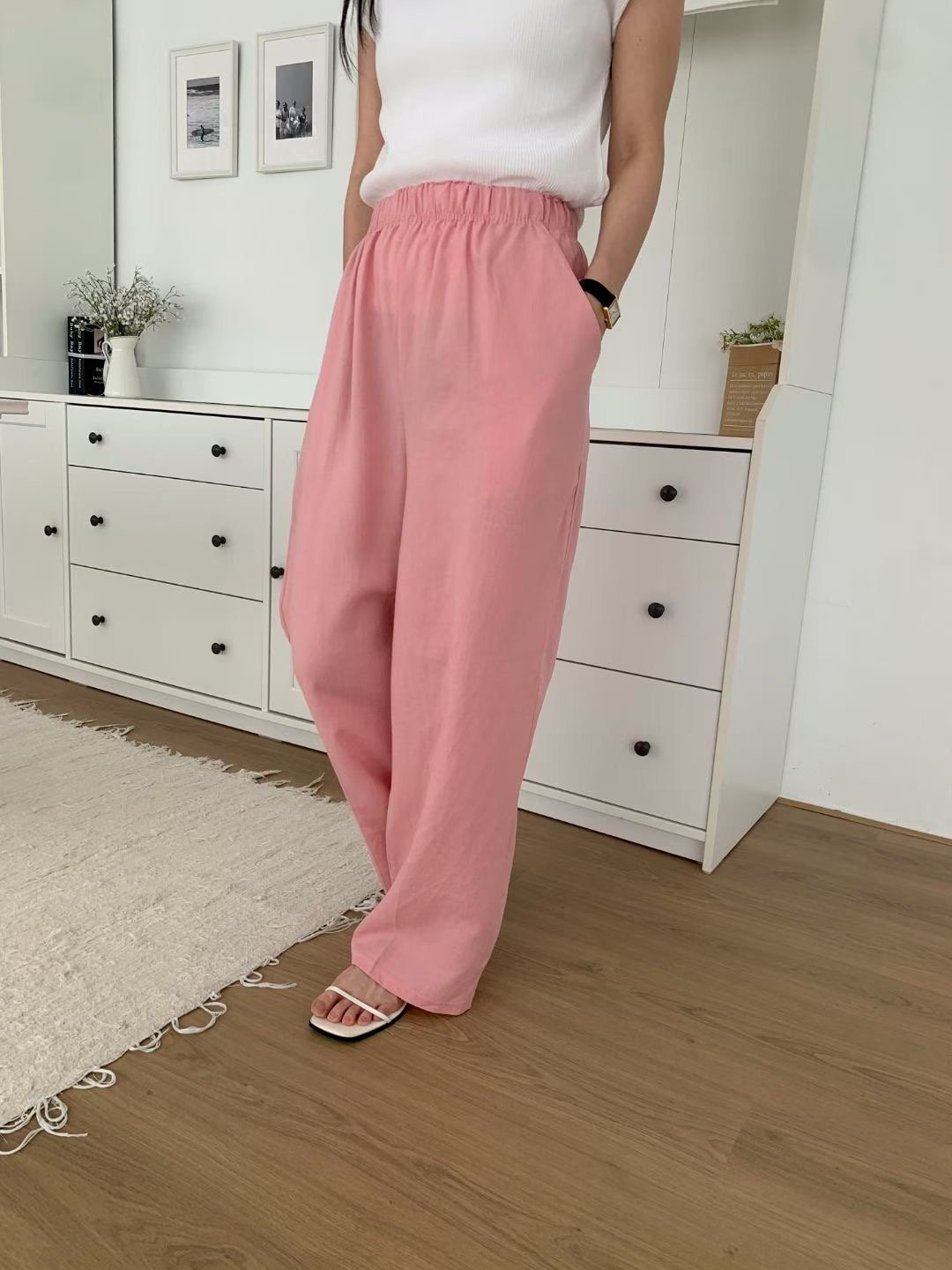 ALLU韓國直郵女裝新品人氣時尚推薦休閑26夏季熱賣休閑褲ALLU休閑褲