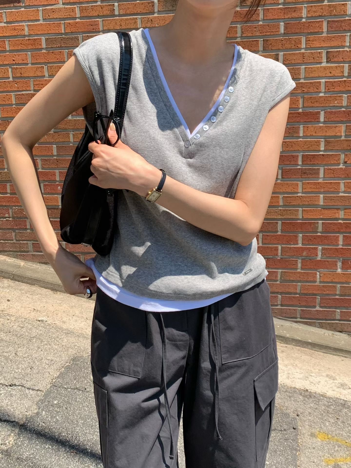 NOMAD韓國東大門直郵女裝新款人氣26夏季推薦熱賣吊帶背心NOMAD吊帶/背心