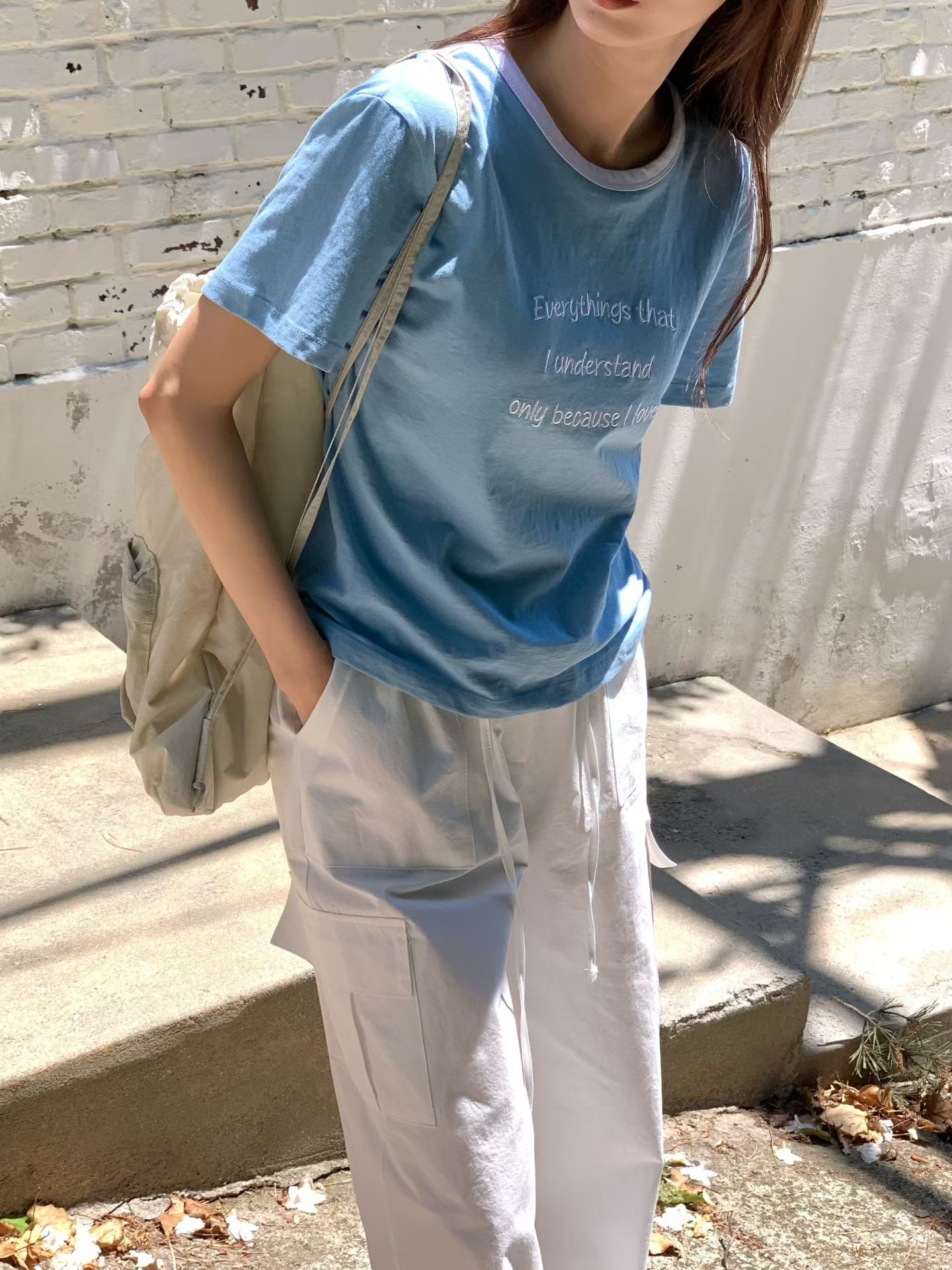 NOMAD東大門實拍韓國女士新款26夏季推薦時尚休閑人氣T恤NOMADT恤