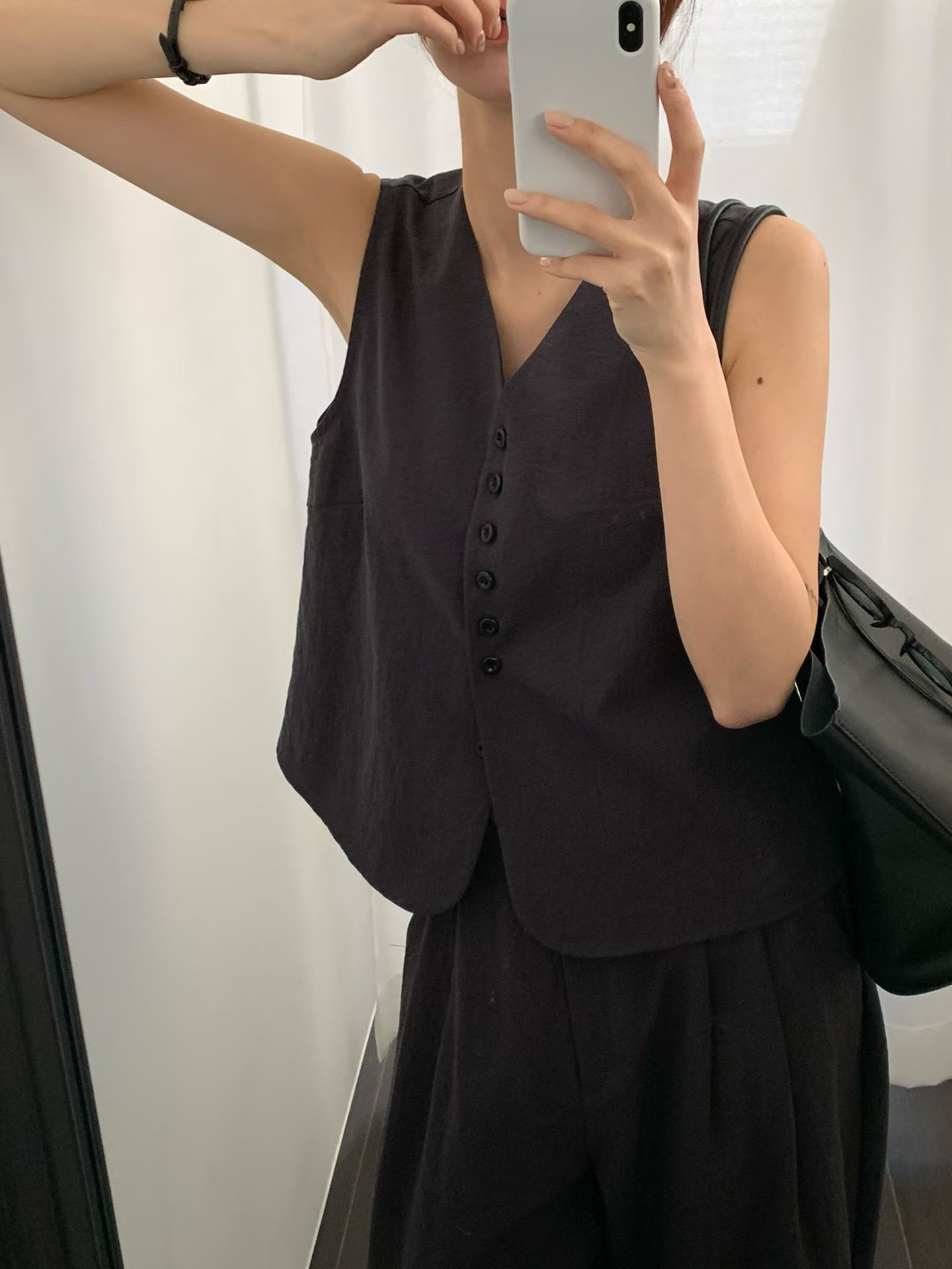 NOMAD韓國東大門代購女裝新款熱賣時尚26夏季人氣推薦馬甲NOMAD馬甲